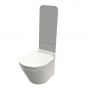 Seat and cover buffers kit for Porcelanos / Noken Mood Toilet Seat 100125028 N499816971 (TOILET SEAT INCLUDED)
