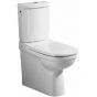 573620 Keramag toilet seat Vitelle chrome with lid hinges, white