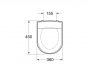 Gustavsberg Logic WC Toilet Seat and Cover  Standard Close 9M016101