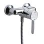 A4130(AA) Contour 21 thermostatic exposed shower mixer, lever operated