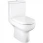 BATHSTORE CITYSPACE TOILET SEAT V19 SOFT CLOSE  AND COVER WITH FITTINGS 558651