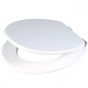 Celmac Wirquin Toilet Seat CAVALCADE, seat made of mdf SCL11WH 