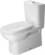 Duravit Duraplus seat and cover, elongated  For floor standing toilet 010201  Standard close 0068400000