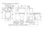 E2935 Toilet cistern Lid White New Baronet Close Coupled Cistern 6/4 Litre Dual Flush 