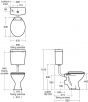 Sandringham Armitage Shanks Sandringham 21 Magnia Cistern with Flush Pipe E876101