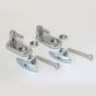Ideal Standard Toilet Seat Spares Create and Secrets Seat Hinges Chrome EV197AA Ideal Standard Toilet Seat Hinges