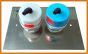 Flush Plate  button Evolut Cubik Tropea3 VS0871735 gloss INOX VALSIR 8023857191785