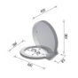Arke Galassia Arke Toilet Seat and cover