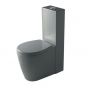 Galassia XES Midas 9920pt Toilet Seat Standard Close Gray with all the fittings