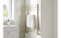Grada Straight 30mm Ladder Radiator (500x1200x30mm) - Brushed Brass