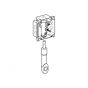 Grohe- Flush valve for WC 37153000  Grohe toilet flush valve
