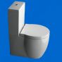 GSI Toilet Seats Luxury GSI Toilet - 360 × 360 Toilet GSI 661511 / GSI Toilet Seats GSI Panorama Toilet Seat Soft-Close - MS6611C 