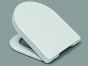 HARO BACAN SoftClose Premium toilet seat with lid, TakeOff stainless steel hinges C0202Y, white alpine  4016959119034