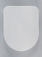 Haro toilet seat Calla Premium 523381 white, stainless steel hinges, softclose