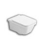 Hatria Erika Pro Q white soft-close toilet seat Y1FU01  8016250064220