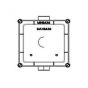 Ideal Standard Urinal Sensoflo Frame - A960346NU  (FRAME ONLY IN WHITE PLASTIC)