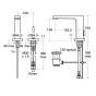 Ideal Standard A4477AA Chrome SIMPLY U Single Lever Washbasin Mixer