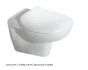Ideal Standard Kimera Toilet Seat in pergamon with Fittings Original Seat