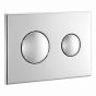 Ideal Standard S4504MY  Conceala 2 Dual Flush Plate  Stainless Steel