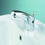 Ideal standard Sottini Basin Taps E7611AA Icarus dual control one taphole basin filler with pop-up waste - no handles