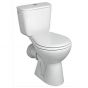 Keramag toilet seat DELTA with metal hinges white 571070000