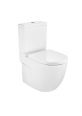 Meridian-N Soft-closing compact lacquered seat and cover for toilet A8012AC004