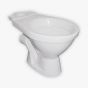 Nabis Pride Neon back to wall toilet seat and cover White A21902