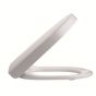 Pressalit 3 684 Toilet seat with soft close incl. hinge in stainless steel
