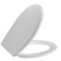 Pressalit T Soft 742000-D02999 Toilet seat with lid white, PRESSALIT toilet seat with cover, model 