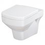 Cersanit Pure Toilet seat and cover supplied with hinges K98-0083