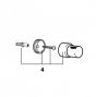 Roca AG0041300R - Kit Fixing Tubes Columns Shower Refill 