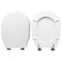 Royal Althea Toilet Seat  Wood Coated Resin Polyester White 
