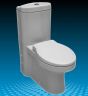 Serel Prelude slow-closing Toilet Seat and Cover 2037000002  White 8690365027808