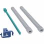 Wisa Flush Plate mounting Pins / Push Sticks 8050390106 / 8711778111042 / Set of fixation pins and control pins for Quadro FI panels (blue lock)