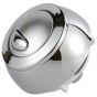 Siamp Optima 50 Toilet Push Button Dual Flush Water Saving Chrome Effect