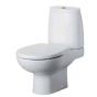 Sottini Toilet Seats  E316701 Swirl toilet seat and cover normal close