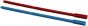 TECE Toilet  Fixing Rods and Screws Tece 9820022 Actuating Rods Red and Blue