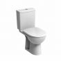 Twyford E100 Toilet Seat & Cover Metal Top Fix Hinge