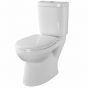 Twyford Grace GN7815 toilet seat and cover White/Stainless Steel B95510