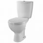 Twyford Toilet Seat with Bottom fix stainless steel hinge AR7815WH