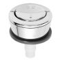 Wirquin Jollyflush Dual Flush Chrome Toilet Push Button 19014001