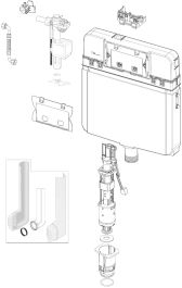schwab concealed cistern