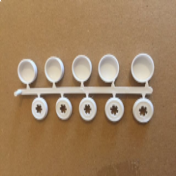 Ideal Standard White Pack of 5 unicaps complete with Washers 