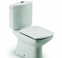 Roca Sidney A801382004-Siège de toilettes chute amortie Blanc