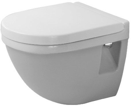 DURAVIT STARCK 3 SOFT CLOSE TOILET SEAT AND COVER - 0063890000