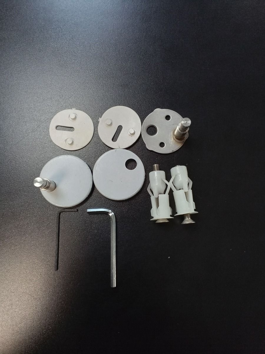 Porcelanosa / Noken Hotels seat hinges kit 100084067 / N356330432