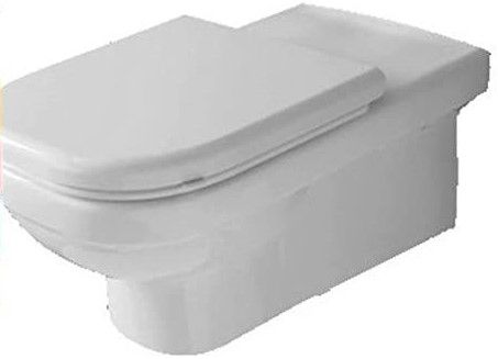 Toilet Seat Keramag suitable Allia PARIS Stainless Steel Hinges Duoplast 2,3 KG 