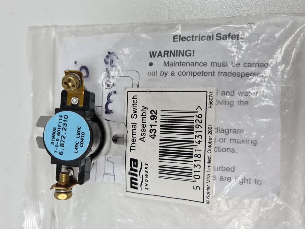 Mira Thermal Switch Assembly 431.92