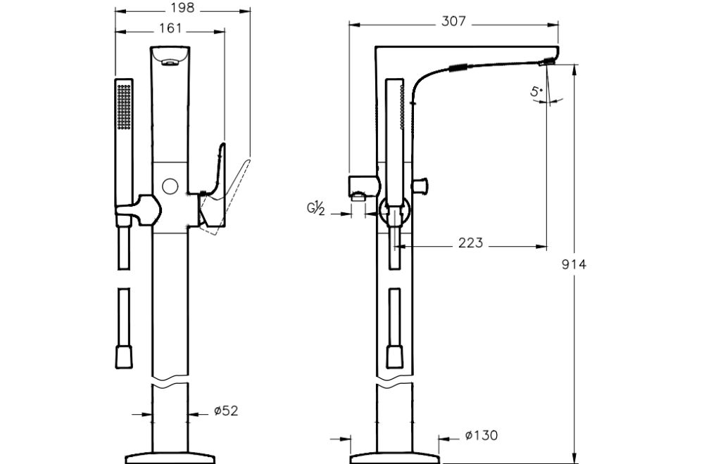 Vitra Toilet Spares A4128823