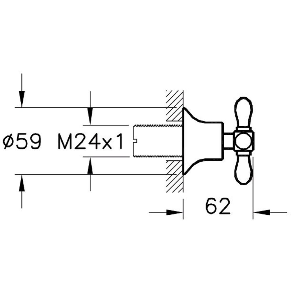 Vitra Toilet spares A41452